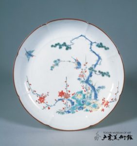 【最高品質】江戸後期　古伊万里柿右衛門様式　色絵花文四方鉢　五客揃　時代箱有　向付　茶道具　茶人収集放出品 色絵