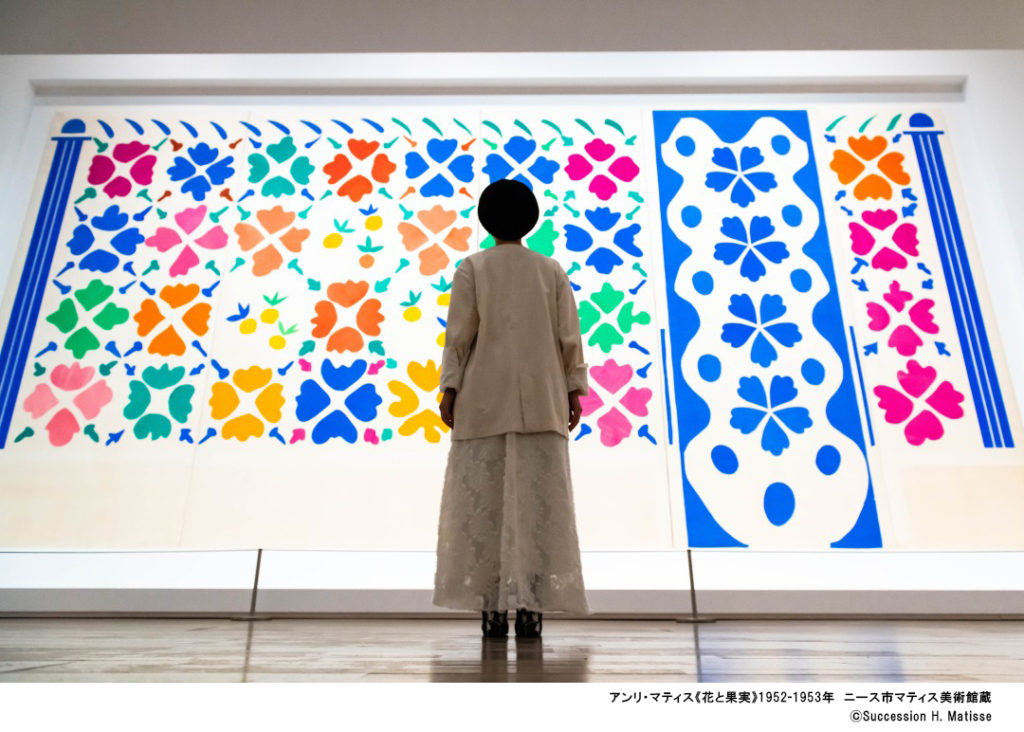 マティスの究極の技法「切り紙絵」を紹介。日本初公開となる大作