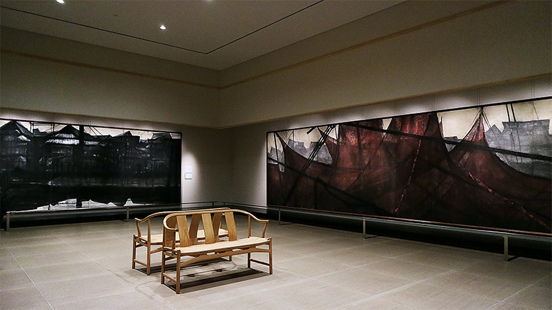 迫力の大画面に大胆な構図　日本画に新風を吹き込んだ横山操【佐川美術館】