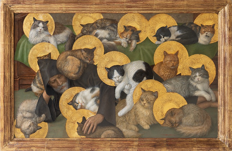 川井徳寛　ー猫礼賛祭壇画ー