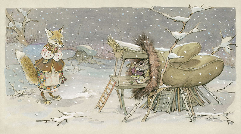 『てぶくろ』の画家ラチョフと民話絵本の世界