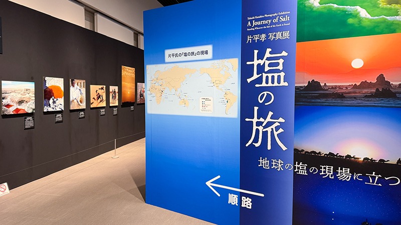 地球上の多彩な「塩」の姿を紹介【たばこと塩の博物館】