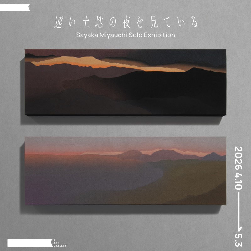 遠い土地の夜を見ている