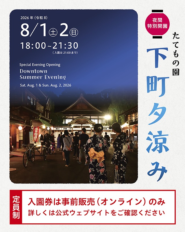 レトロな街並みで夏の夜を満喫!2日間の夜間開園開催決定📍江戸東京たてもの園
